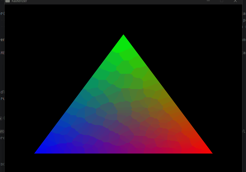 Color interpolation result